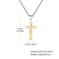 Pendant Only / Gold and Silver Two-tone