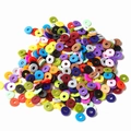 Bulk set of colorful clay beads in mixed colors for DIY jewelry making and bracelet kits - Mixed Colors Polymer Clay Beads 500g (Approx. 12000 Pcs)