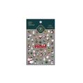 Christmas nail art stickers featuring Santa Claus and snowman patterns in S-948 style - TS-948 Santa Claus-Flat