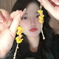 Yellow Floral Pendant Style (21#)
