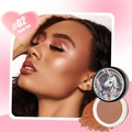 Waterproof loose setting powder in shade #02 Deep Tan for oily skin coverage - 02# Deep Tan