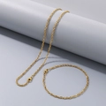 2.3mm Gold Bracelet 20CM