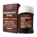 MELAO men's deodorant stick 45g with amber and sandalwood natural aluminum-free formula - 45g / Amber & Sandalwood