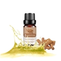 10ml Sandalwood Essential Oil in dark amber bottle with sandalwood wooden blocks - Sandalwood (single Ingredient)