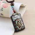 Ebony Ganesha Peace Brand Nepal Rope Style