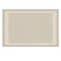 Modern Khaki and beige living room rug with French vintage style and luxury minimalist design - Loop Velvet - Kami