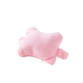Reposamuñecas de felpa rosa suave para teclado y protección de muñeca al escribir - Color Sólido / Rosa