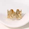 Gold Linked Five-Petal Flower Style (JR420-G7)