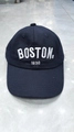 Kids navy blue baseball cap with white Boston 1630 embroidery and curved brim - Kids (2-8 Years) / BOSTON Navy