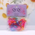 Pearlescent multi-color high elasticity rubber bands in #6 color set variant - Pearlescent