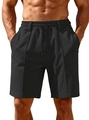 Schwarze Herren-Sporthose mit Kordelzug am Gummibund und feiner Textur im Stoff - S / Schwarz