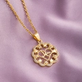 Round Cursive Mom Gold