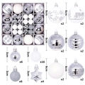 New 44Pcs Box (Silver White)