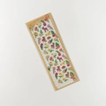 Kawaii laser deer stickers for stationery decoration featuring colorful flowers and deer - Deer