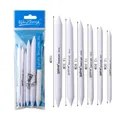Set of 6 blending stumps for sketching made of rice paper in varied lengths - 6pcs WeiZhuang White Blending Stumps Set