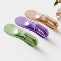 Three-piece set of ergonomic mattress lifters in mixed green, purple, and rose gold colors - 3-Pack / Multicolor