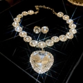 No.59 Gold White Heart 2-Piece Set
