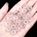 Transparante witte natuursteen kralen 6x12mm met 5mm groot gat voor DIY-sieraden - 6x12mm Grijze Agaat (Enkel)