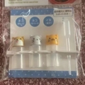 Mini animal-shaped condiment bottles set for bento with dropper and cute cat lids - New Mini Animal Set of 3 (Card)