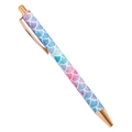 Rose gold air release pen with mermaid scale glitter gradient for car film application - No. 8 Fish Scale