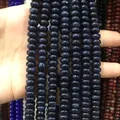 Sparkling blue goldstone abacus beads for handmade jewelry making and DIY bracelets - Blue Goldstone / 5*8mm (approx. 73 pcs/strand)
