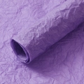 Handmade stone texture purple flower wrapping paper with double layer pleated design - 53x53cm (5 Sheets/Pack) / Wisteria