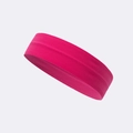 Hot pink quick-dry seamless sports headband for fitness and yoga with high elasticity - Standard / Rose Red