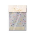 5D embossed nail art stickers featuring cute colorful bears and rabbits design, TO-1959 - Animal & Fruit Embossed (to1959)