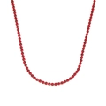 Necklace 3mm Red