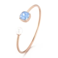Himmelblau + Roségold