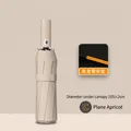 Sycamore Apricot 24-rib automatic folding umbrella with UPF 50+ UV protection layer - 12 Ribs / Automatic / 24 Ribs 12K Automatic Apricot