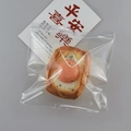 Realistic food-shaped accessory in a clear PVC sealable bag on light gray backdrop - 18x18cm/26 Silk Thickness / Clear