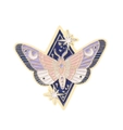 Pale Purple Pink Astrology Moth