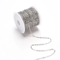 cp235 1,5 mm de Large (En Sachet) / K Blanc/Argent