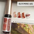 Encre marbrée Mobray Y08 brun rouge pour manucure dégradée à l'aquarelle de 8ml - Liquide De Mélange Y.08 (a Un Parfum Soyez Prudent Si Vous Y Êtes Sensible. Livré Avec Une Tête De Brosse)