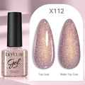 LILY'CUTE 7ml glitter gel polish X112 in sparkling purple with matte and glossy finish - Glitter Purple Pink (112)