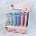 Creative non-sharpening pencil set with cloud tops in macaron colors, 36 pieces in box - Lantu 1208 Cloud Non-sharpening Pencil