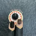Festes Nagellack-Gel #46 Schwanenschwarz mit Glanzeffekt auf den Fingernägeln - Einzelne Dose Schwarz #46 (Swan Black)