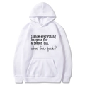 Completo sportivo bianco da donna con felpa con cappuccio e stampa grafica nera - S / Bianco