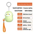 Green penguin personal safety alarm with 130dB siren and built-in LED light - Chinese Packaging / Penguin / Vitality Green