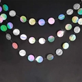 Ghirlanda di Punti Rotondi Iridescenti da 4m