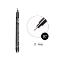 Penna GuangNa 8050 professionale impermeabile nera per disegno con punta da 0,7 mm - 07-0,7 mm di larghezza della linea