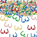 Sparkling breast-shaped glitter confetti in various colors for adult themed parties - Mixed Colors / Bust Styling