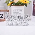 Set di sei decorazioni natalizie argentate a forma di caramella con spirali bianche - 6 pezzi/10cm Caramella Piccola / Argento