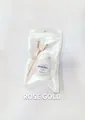 Portable rose gold stainless steel dental floss set with 50m mint flavor box - Individual Package Set (Rose Gold)