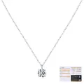 Klassische 1 Karat Moissanit Halskette aus S925 Sterlingsilber mit GRA Zertifizierung - 925 Sterlingsilber