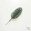 30x9cm artificial dark green pine branch for DIY Christmas tree floral decorations - 3D Pine Branch