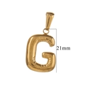 Gold G / 2pcs/pack