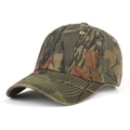 Cappello da baseball vintage mimetico woodland unisex con visiera curva e tessuto twill - Adulto / Mimetico 1#