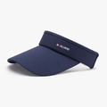 Dunkelblaue Eisseiden-Sonnenkappe mit verstellbarer Krempe und weißem MENGLANDI-Logo - Verstellbar / Marineblau
